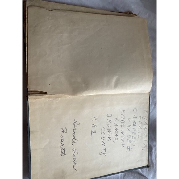 Robbs-Merrill Fourth Reader 1924 Hardcover Book - Picture 11 of 16